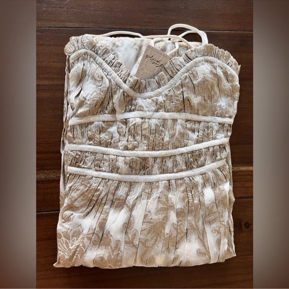 🎉LAST PIECE🎉Free People Charlie Bustier Slip Maxi Dress - Picture 4 of 14